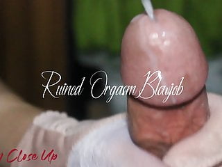 Ruined Orgasm Blowjob