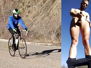 I went Cycling and I ended up JERKING OFF