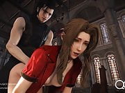 Zack and Aerith