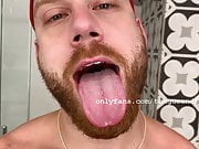 Tongue Fetish - Brogan Tongue Video 1