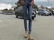jeans wetting in public