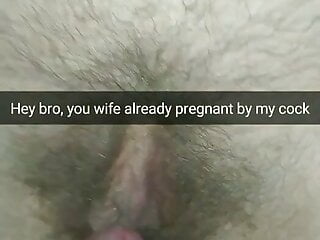 Lover Impregnating And Mocking Cuck Hubby Through Snap...