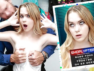 Shoplyfter - Small Titted Teen Thief Sage Fox Gets Caught Red-handed