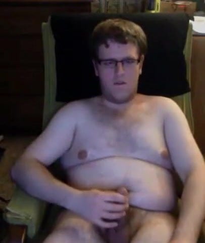 Big Chubby Gay Porn - Chubby stroking his big dick - Bear, Fat, Big Dick Gay - MobilePorn