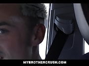 Twink Stepbrother Goes Cruising With Jock Stepbrother POV