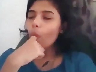 Desi girl showing big boobs in video call