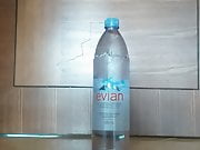 Evian bottle fuck