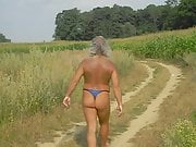 Walking in the thong